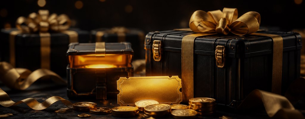 CSGOEmpire bonuses and promo codes with gold cases and coins